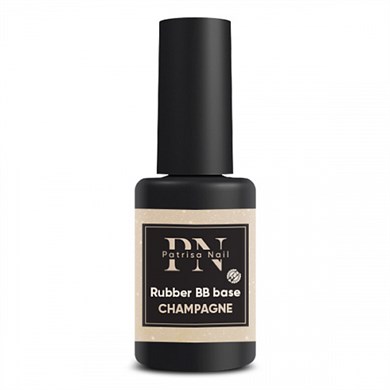 Patrisa Nail Rubber BB-Base Champagne Tpo Free Kamuflaj Baz, 8 ml