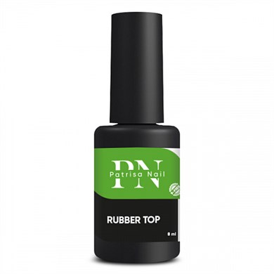 Nail Art Rubber Top Coat 8 ml Wipe TPO FREE