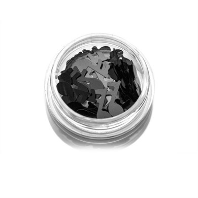 Şekilli Folyo Müzik Notalar - Dekoratif Nail Art Tırnak Süsleme Pulu