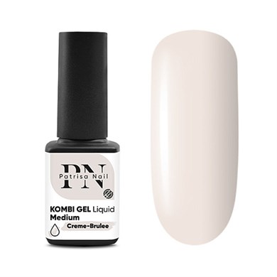 Patrisa Nail Kombi Gel Liquid Medium Creme-Brulee - açık pembe 12ml