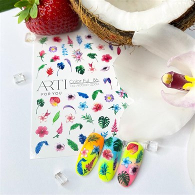 Stiker Arti 86 Flora