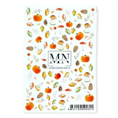 Nail Art Slider Stiker – Art Deco Çizgiler W16