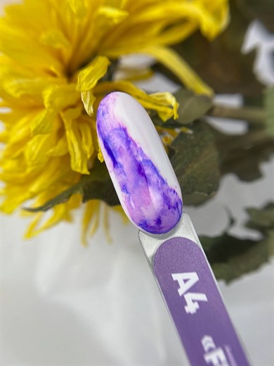 Sulu Boya Fine Art A4 Akvarel Damla Mor 8 ml Nail Art Tasarım Boyası