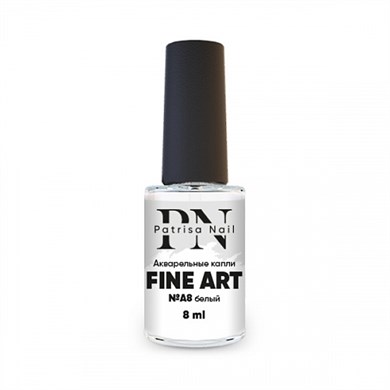 Sulu Boya Fine Art A8 Akvarel Damla Beyaz 8 ml Nail Art Tasarım Boyası