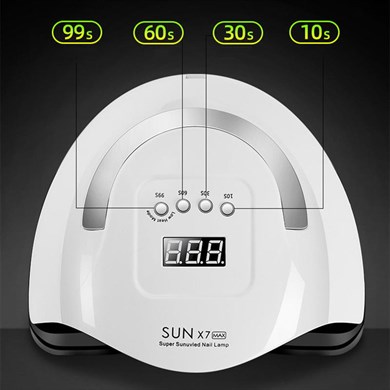 SUN X7 UV/LED Tırnak Kurutucu 180W – 57 LED Profesyonel – adet fiyatı