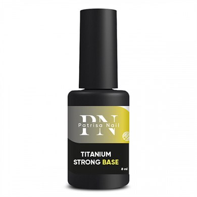 Şeffaf Güçlü Orta Kıvamlı Titanium Strong Base TPO FREE Coat 8 Ml