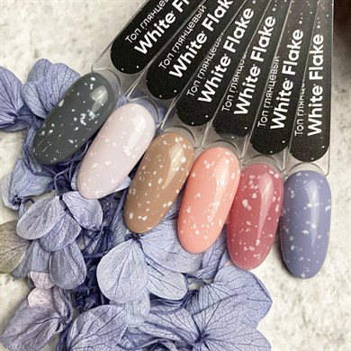 Kar Efekti Top Coat  - White Flake Top TPO FREE