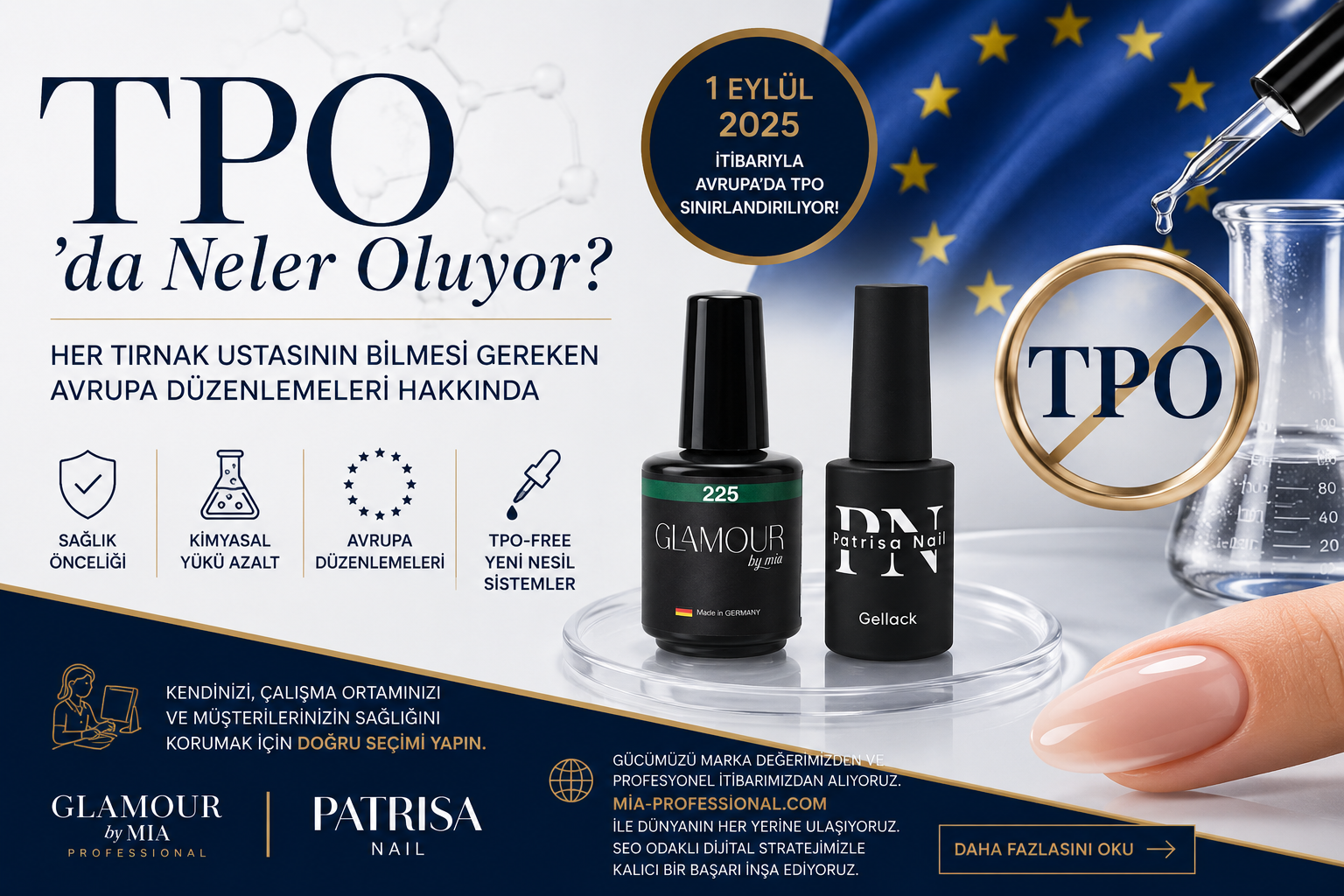 TPO'da Neler Oluyor: Her Tırnak Ustanının Bilmesi Gereken Avrupa Düzenlemeleri Hakkında