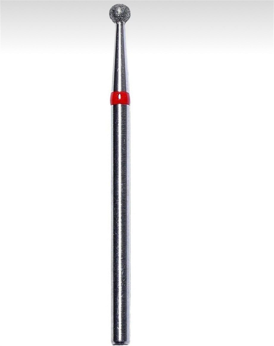 Elmas Freze başlık Top (Yumuşak - Kırmızı) 0,30 mm