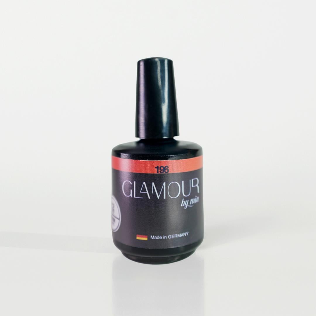 Glamour by MiaCanlı Renk Kalıcı Oje ÇeşitleriGlamour Turuncu Rengi Kalıcı Oje 196 TPO FREE