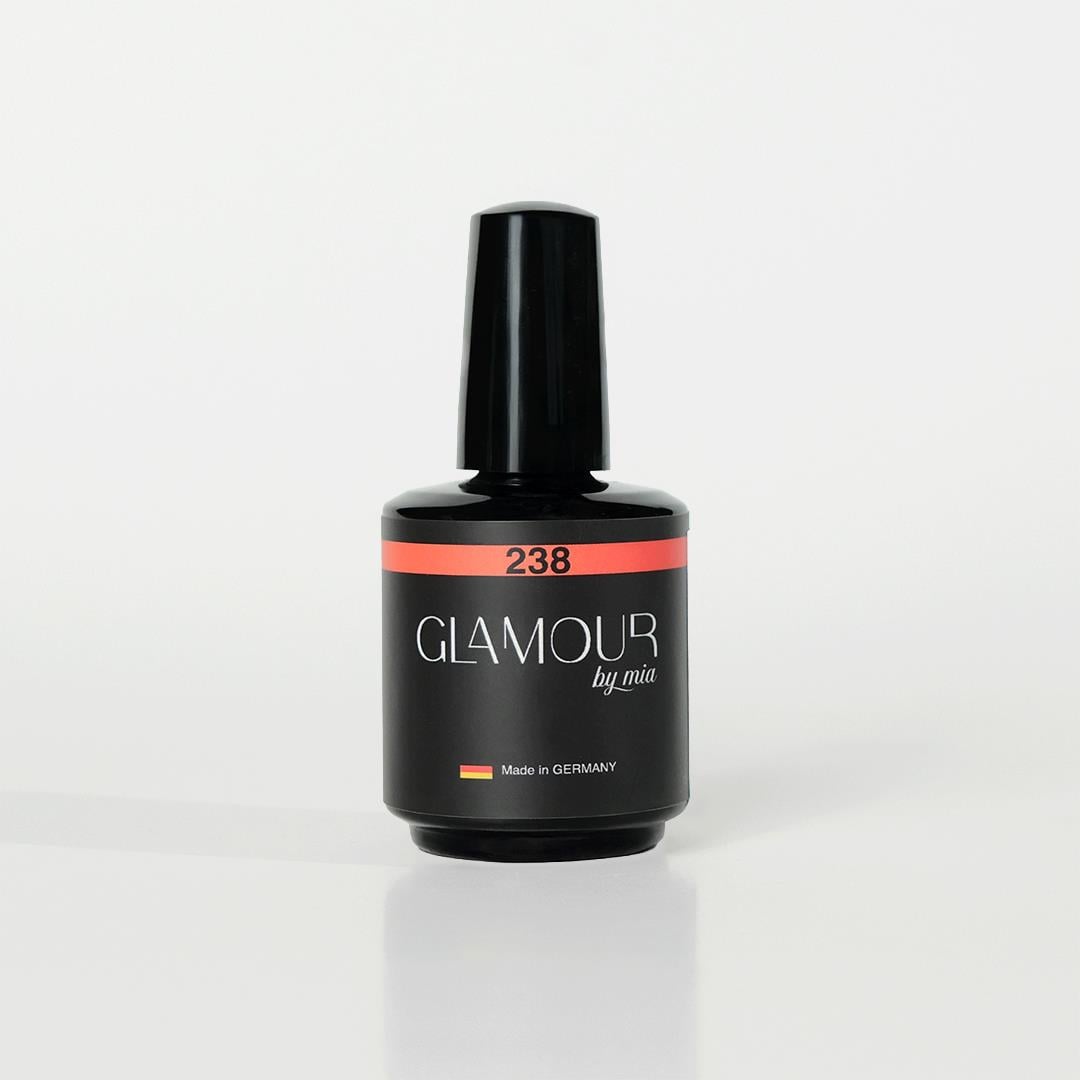 Glamour by MiaCanlı Renk Kalıcı Oje ÇeşitleriGlamour Turuncu Kalıcı Oje 238 TPO FREE