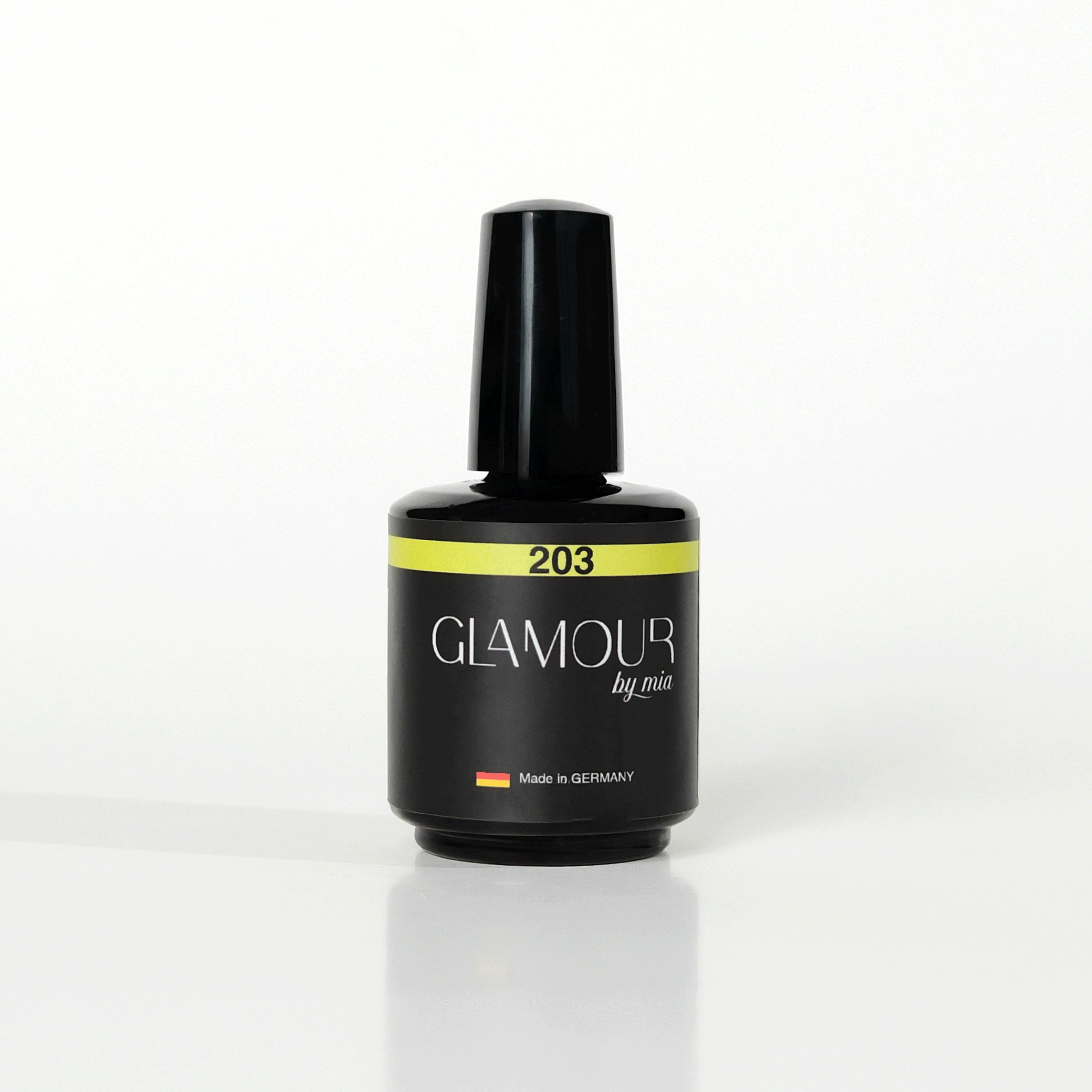Glamour by MiaCanlı Renk Kalıcı Oje ÇeşitleriGlamour Neon Yeşili Rengi Kalıcı Oje 203 TPO FREE