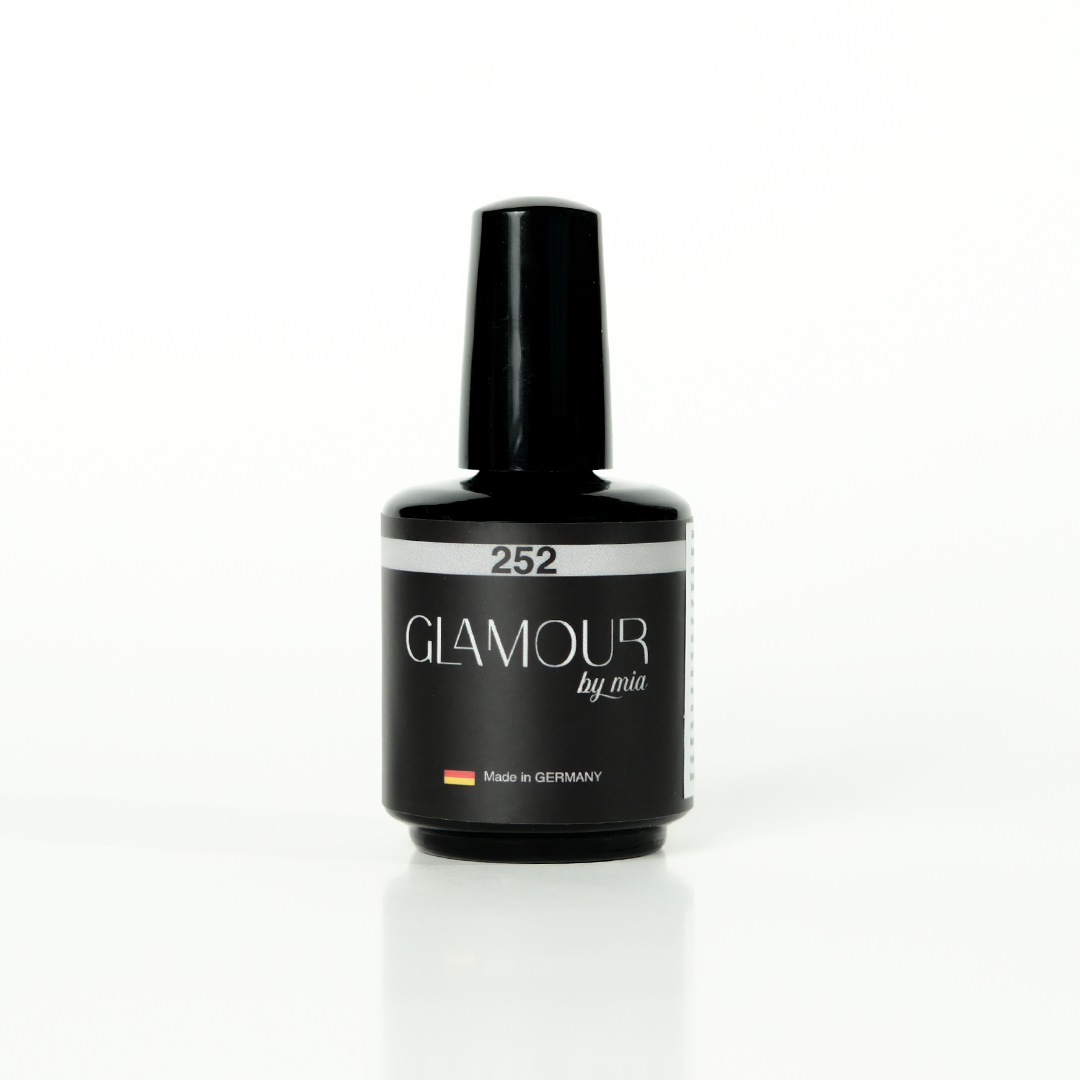 Glamour by MiaCanlı Renk Kalıcı Oje ÇeşitleriGlamour Sedefli Beyaz Rengi Kalıcı Oje 252 TPO FREE