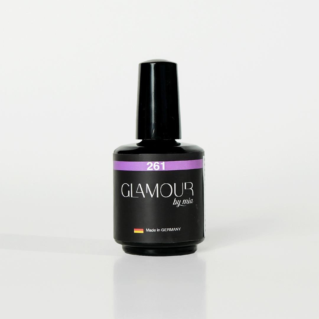 Glamour by MiaCanlı Renk Kalıcı Oje ÇeşitleriGlamour Mor Kalıcı Oje 261 TPO FREE