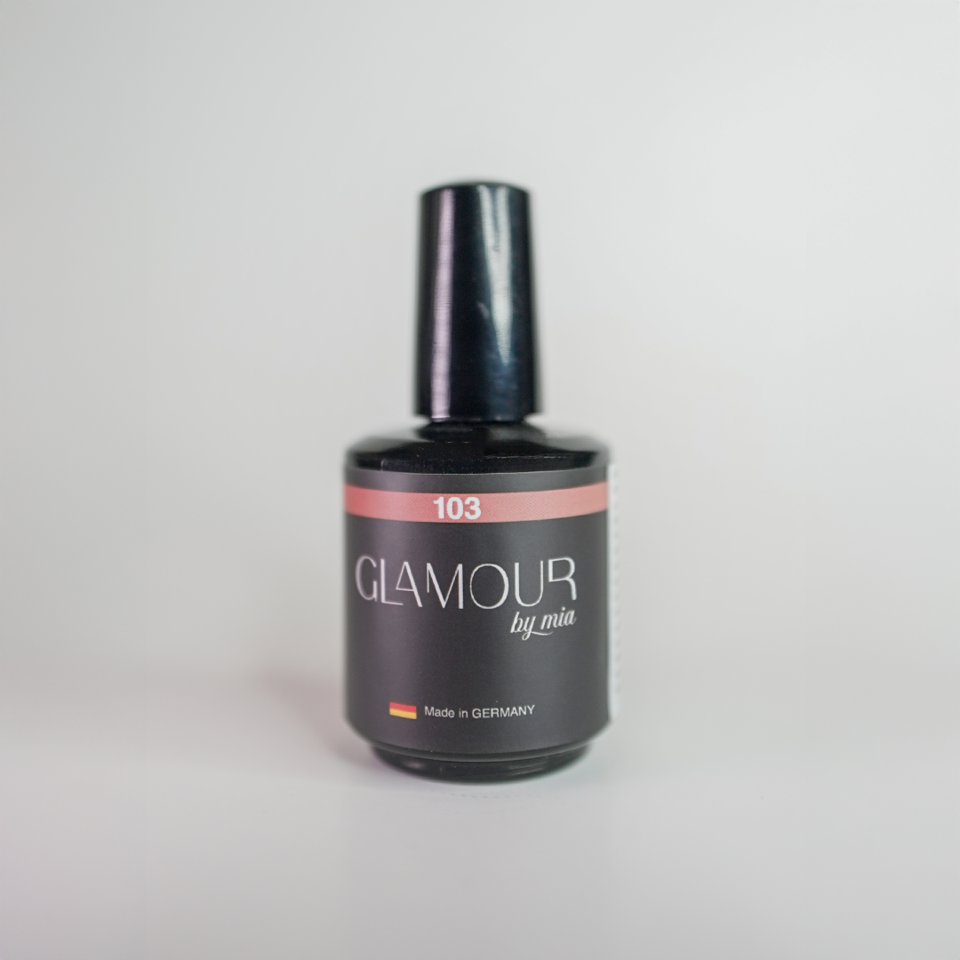 Glamour by MiaKahverengi Kalıcı Oje ÇeşitleriGlamour by Mia 103  Sütlü Kahve Nude. Kalıcı Oje 15 ml – HEMA Free – TPO Free – 12 Free – UV/LED
