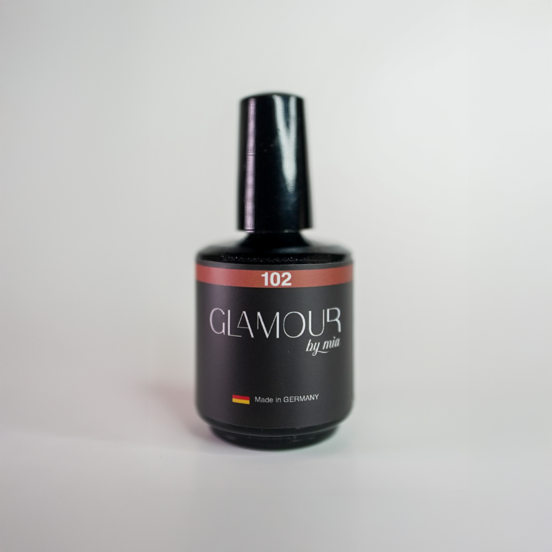 Glamour by MiaKahverengi Kalıcı Oje Çeşitleri Glamour by Mia 102 Toffee Caramel Kalıcı Oje 15 ml – HEMA Free – TPO Free – 12 Free – UV/LED