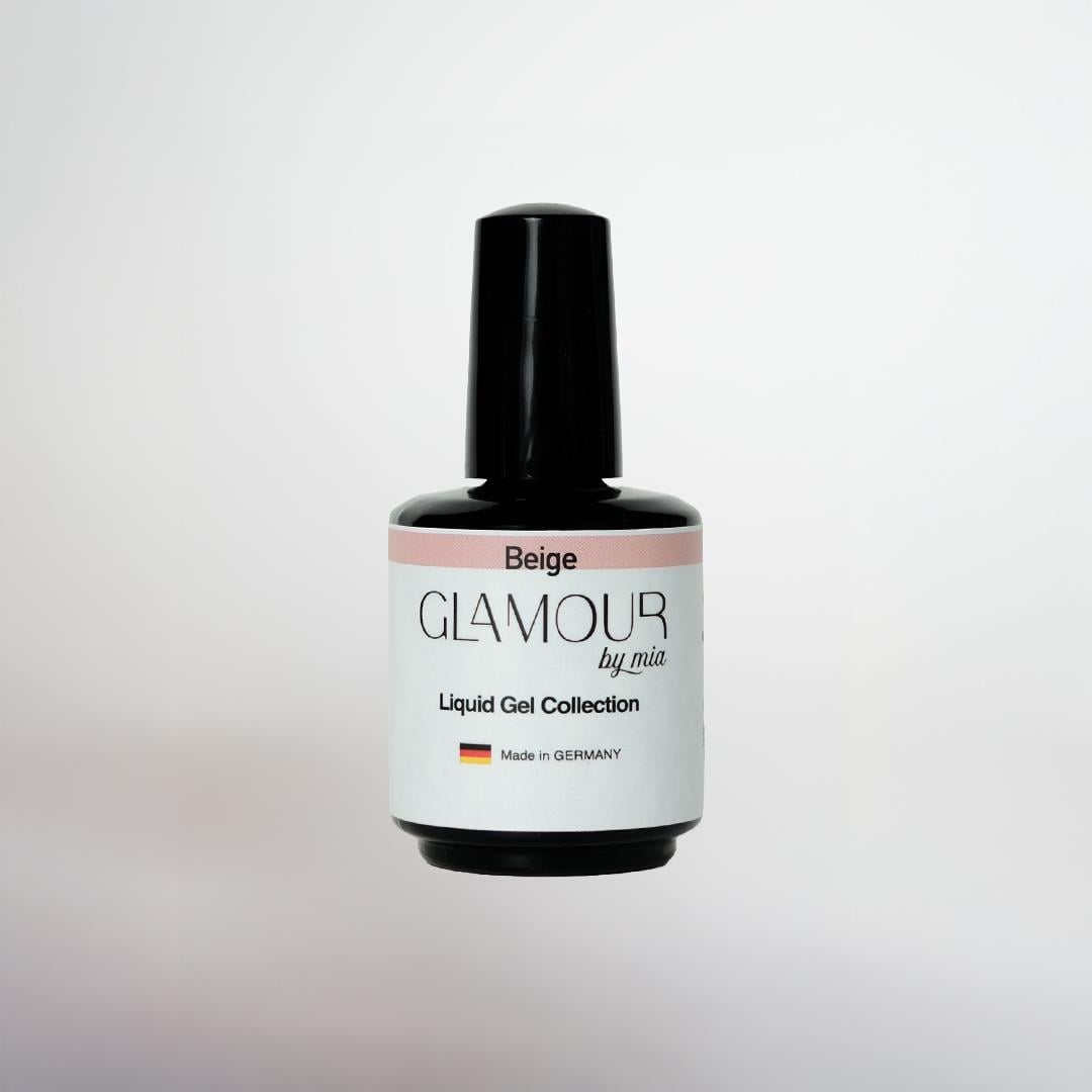 Glamour by MiaLikit Tırnak JeliBej Rengi Likit Kombi Jel