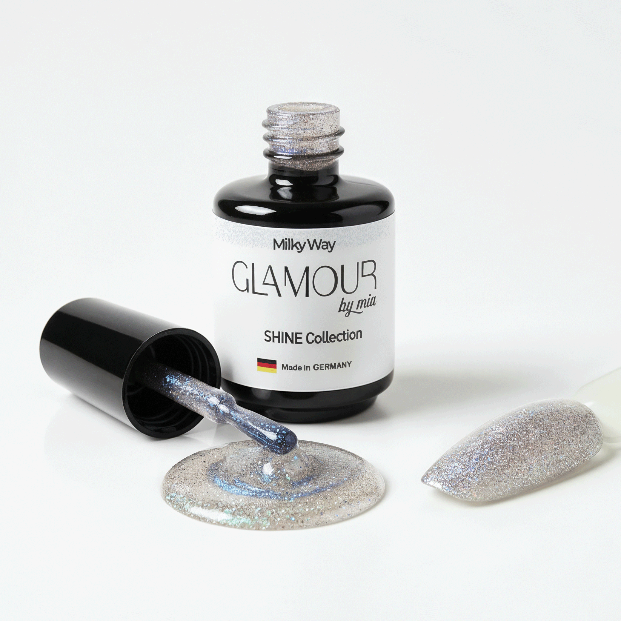 Glamour by MiaRenkli Base CoatSimli Rubber Base - Milky Way 
