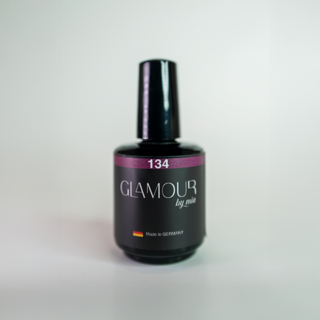 Glamour by MiaSimli Kalıcı Oje ÇeşitleriGlamour Simli Bordo Rengi  Kalıcı Oje 134 TPO FREE