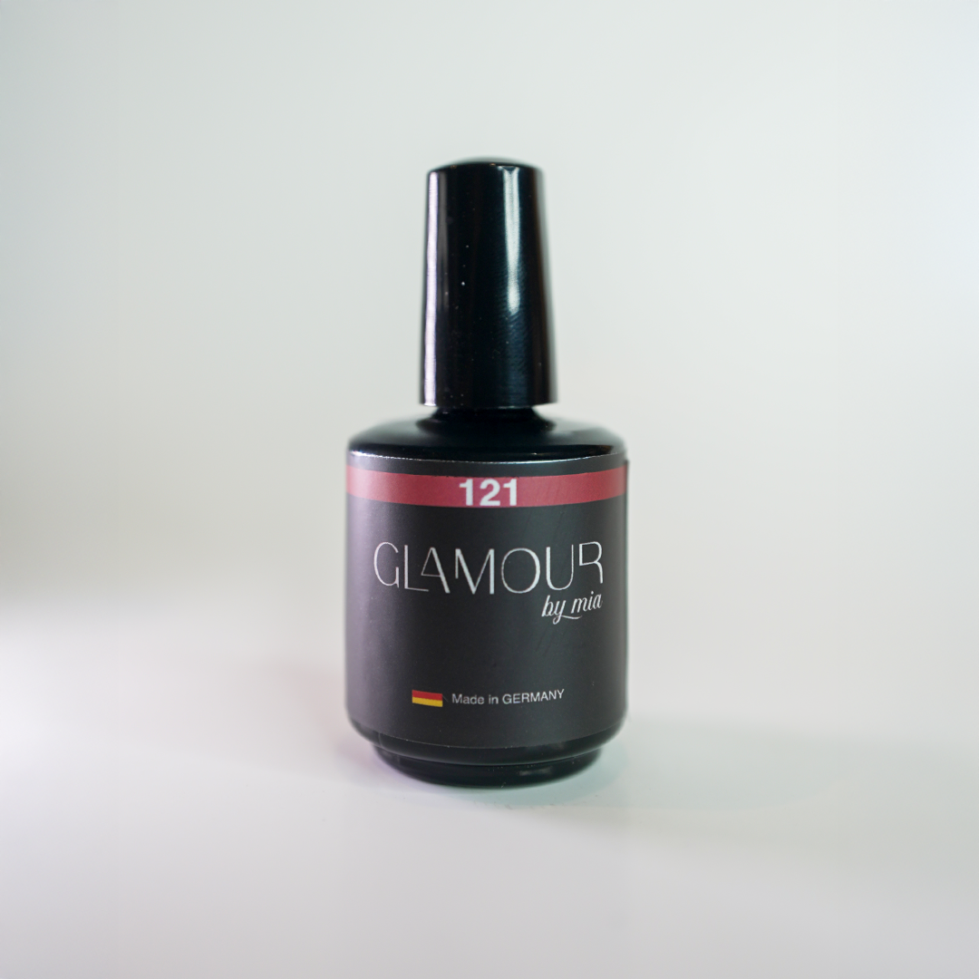 Glamour by MiaSimli Kalıcı Oje ÇeşitleriGlamour by Mia 121 Simli Mercan Pembe Kalıcı Oje 15 ml – HEMA Free – TPO Free – 12 Free – UV/LED