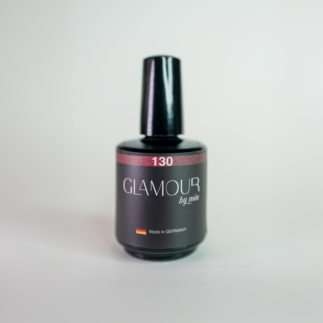 Glamour by MiaSimli Kalıcı Oje ÇeşitleriGlamour Simli Kırmızı Rengi Kalıcı Oje 130 TPO FREE