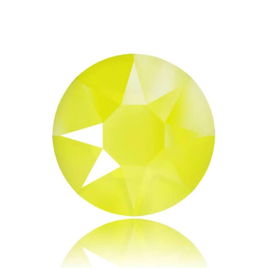 Hacimsel kristal/taş Neon Sarısı