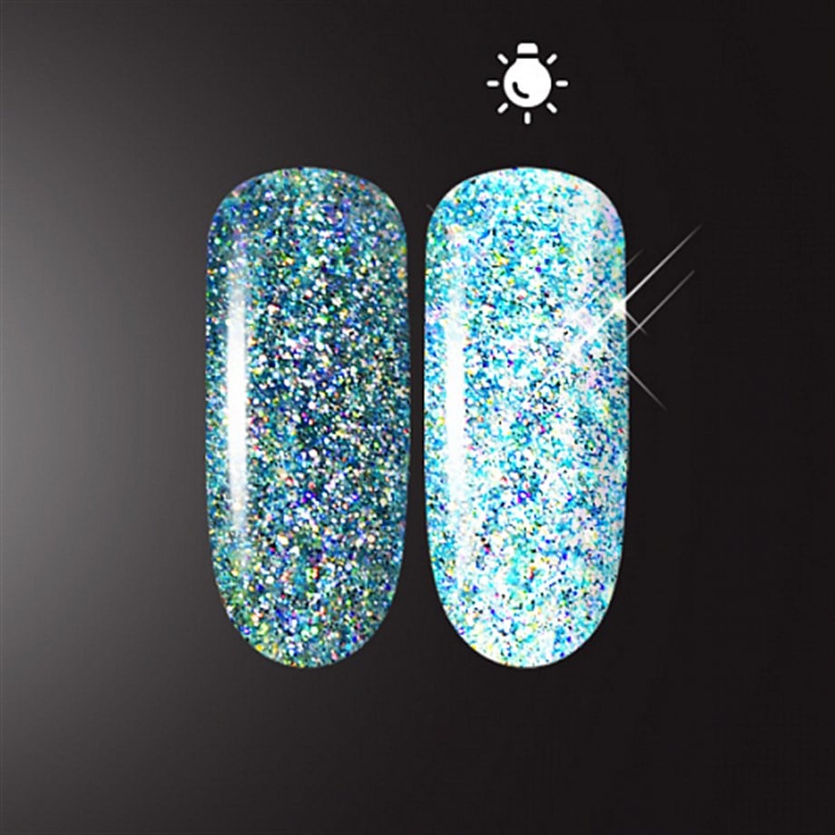 Işığı yansıtan pigment Flash Glow Blue - Mavi 5gr