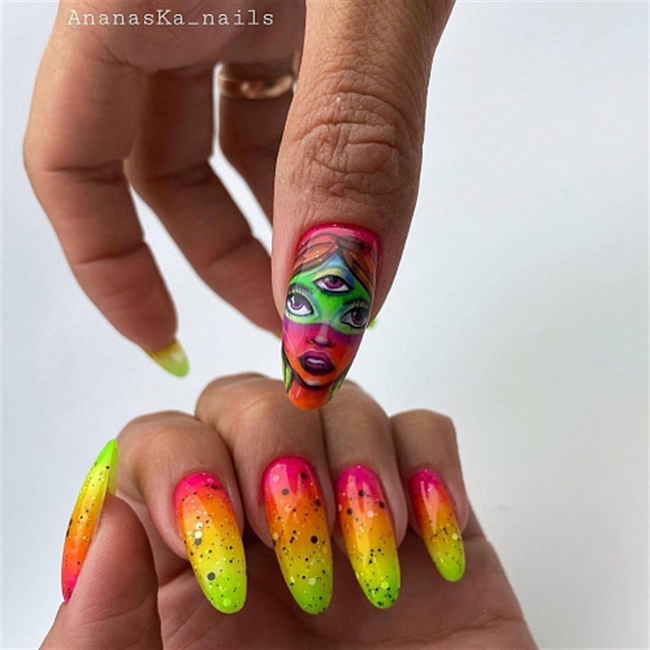 Kalıcı oje Juicy Dots 8ml 851 Kendiliğinden desenli