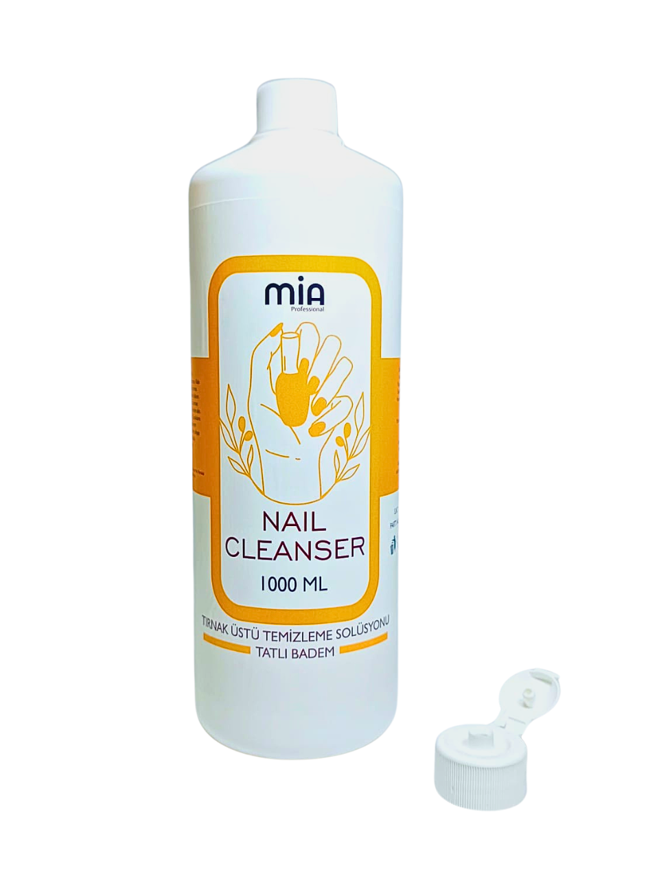Mia ProfessionalCleanserCleanser 1 Litre Salon boy Tırnak temizleme solüsyonu
