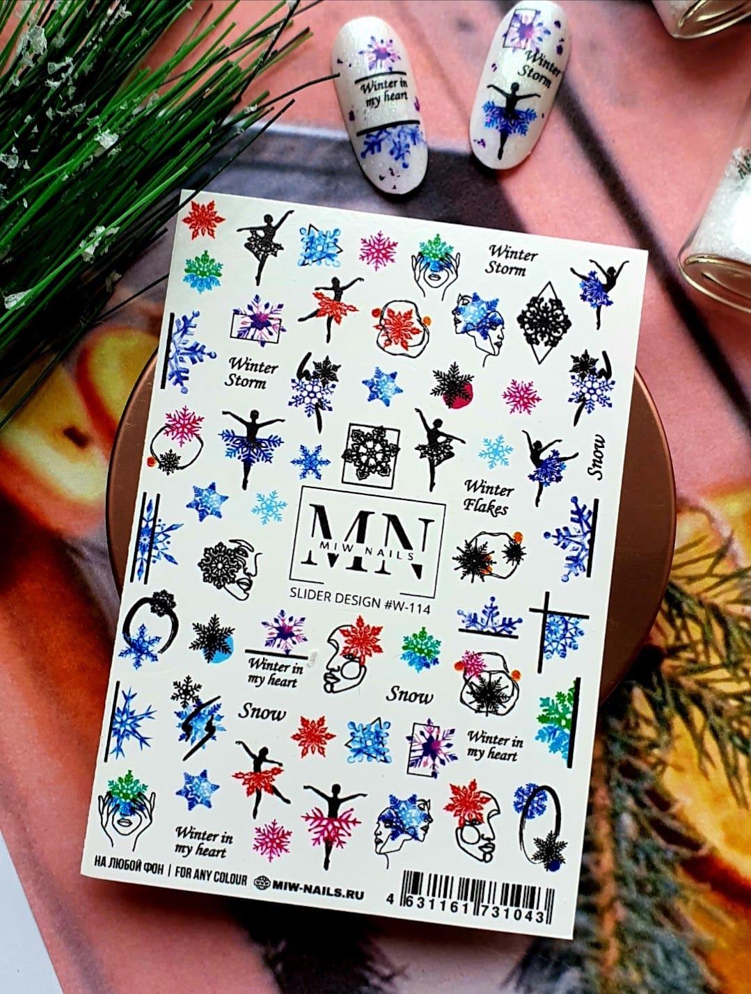 Mia ProfessionalStiker çeşitleriStiker MN W-114