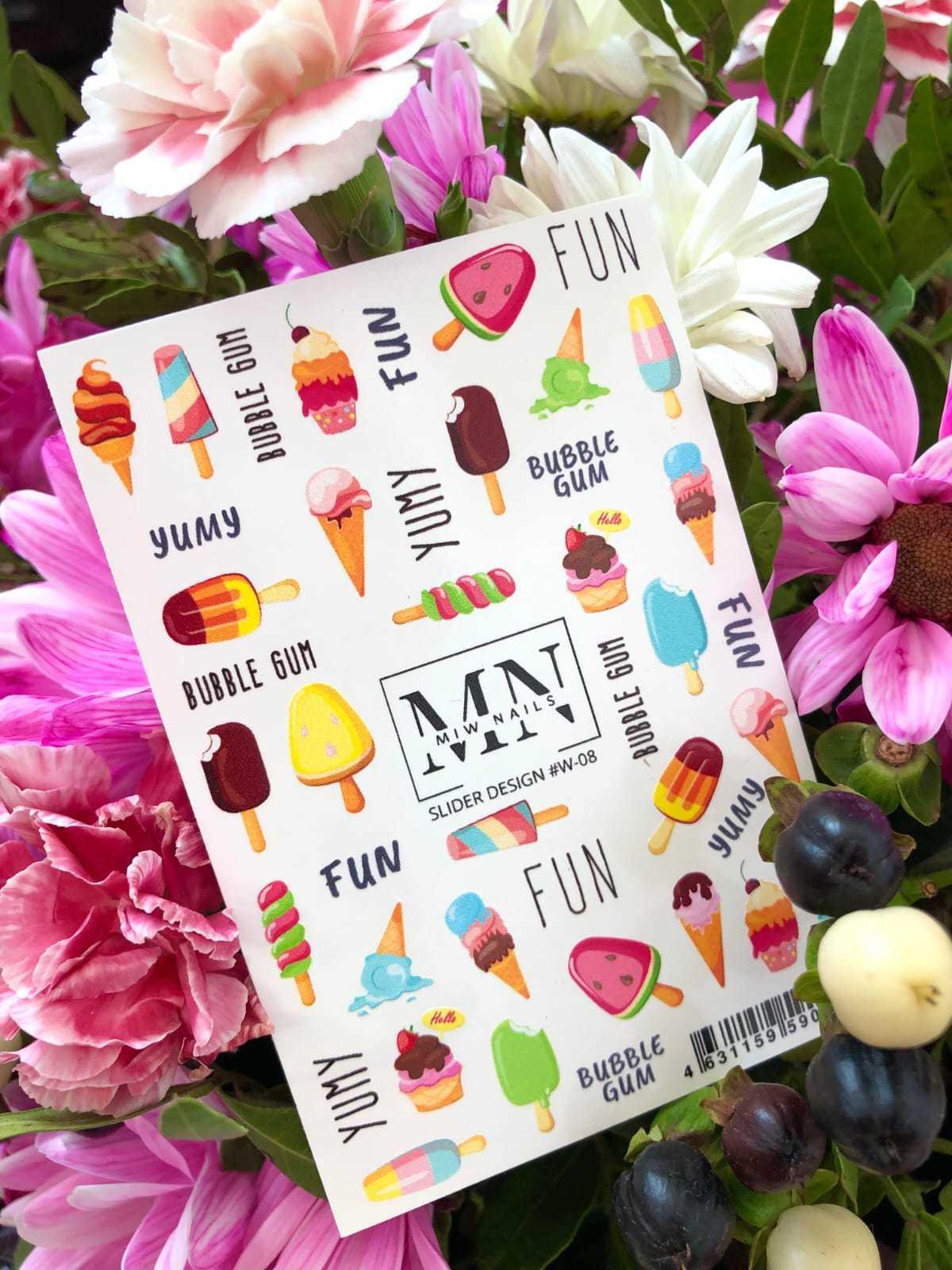 Mia ProfessionalStiker çeşitleriStiker MN W-08