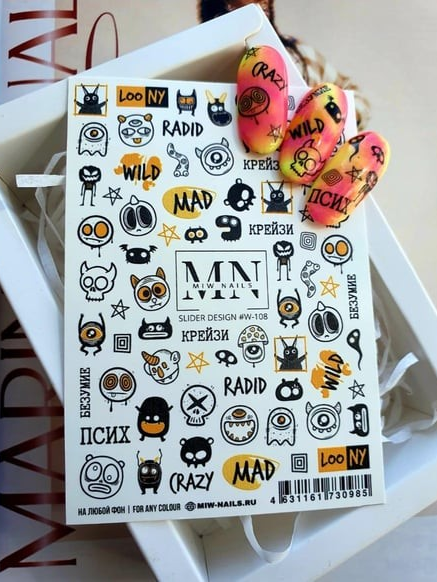 Mia ProfessionalStiker çeşitleriStiker MN W-108