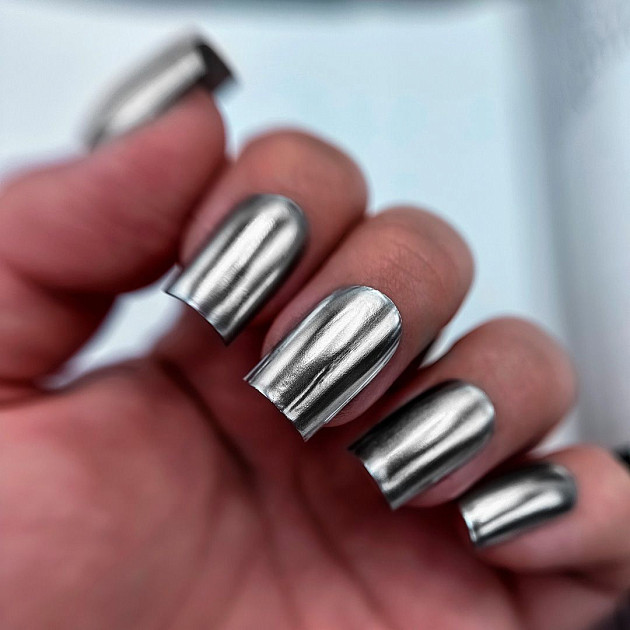 Patrisa NailNail ArtJel boya Liquid Steel Gümüş ayna efekti veren 5 gr