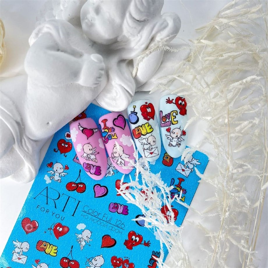 Stiker Arti Color Ful 126 Aşk Love
