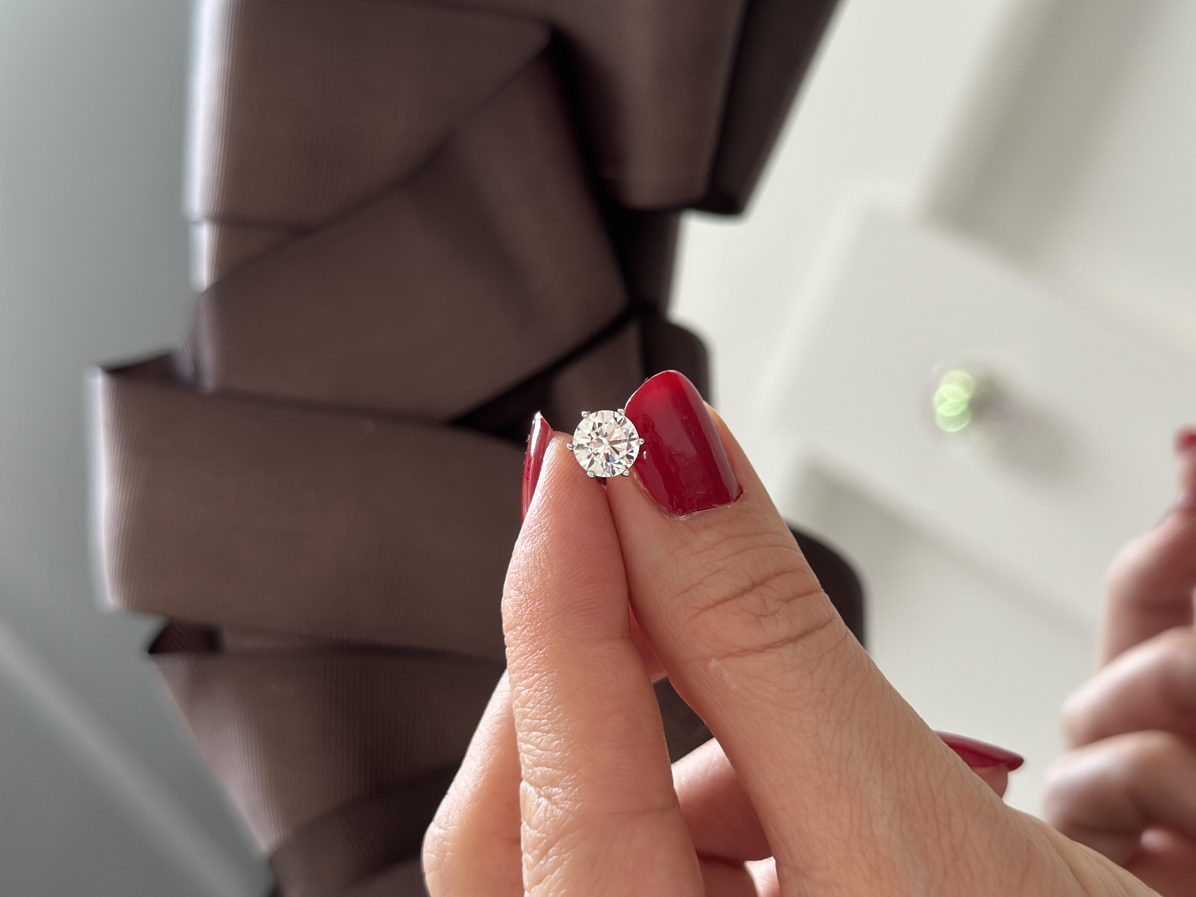 Pırlanta Montürlü Tek Taş Küpe(7mm)