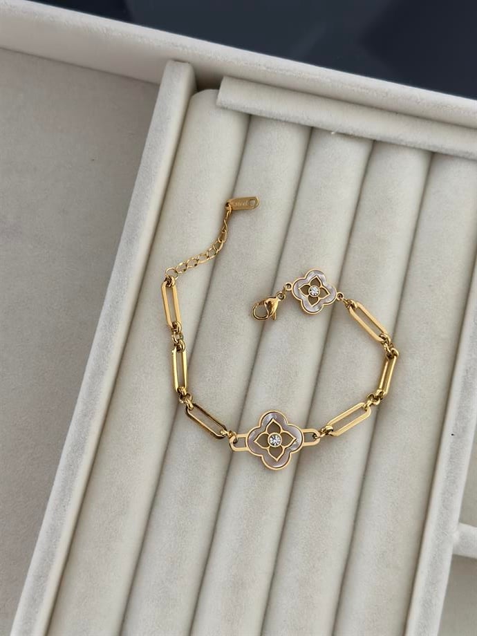 Taşlı Marka Model Bileklik