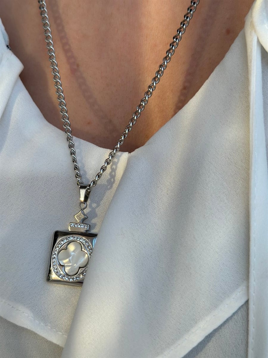Uzun Marka Kolye Silver