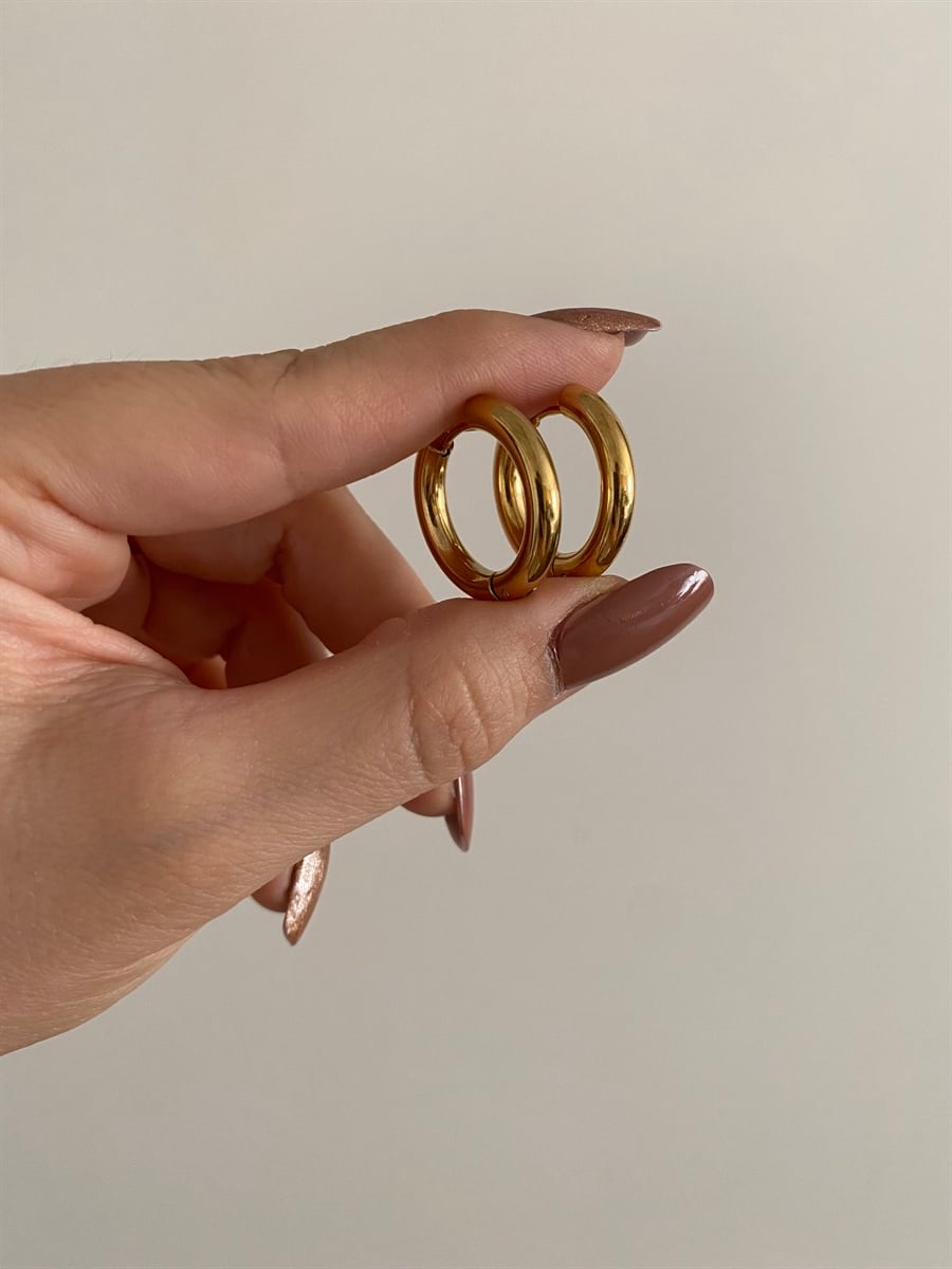 Basic Kalın Halka Küpe(25 kr)
