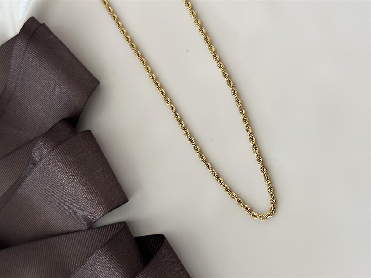 Burgu Zincir 3 mm 60 cm