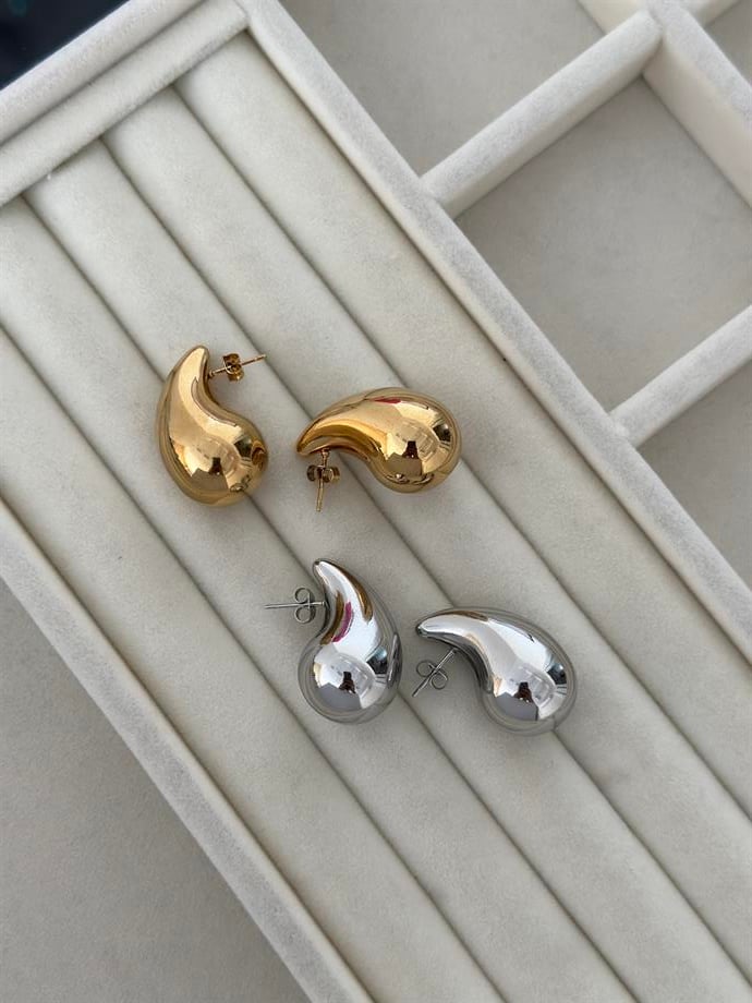 Marka Damla Model Küpe Küçük(2,5cm)