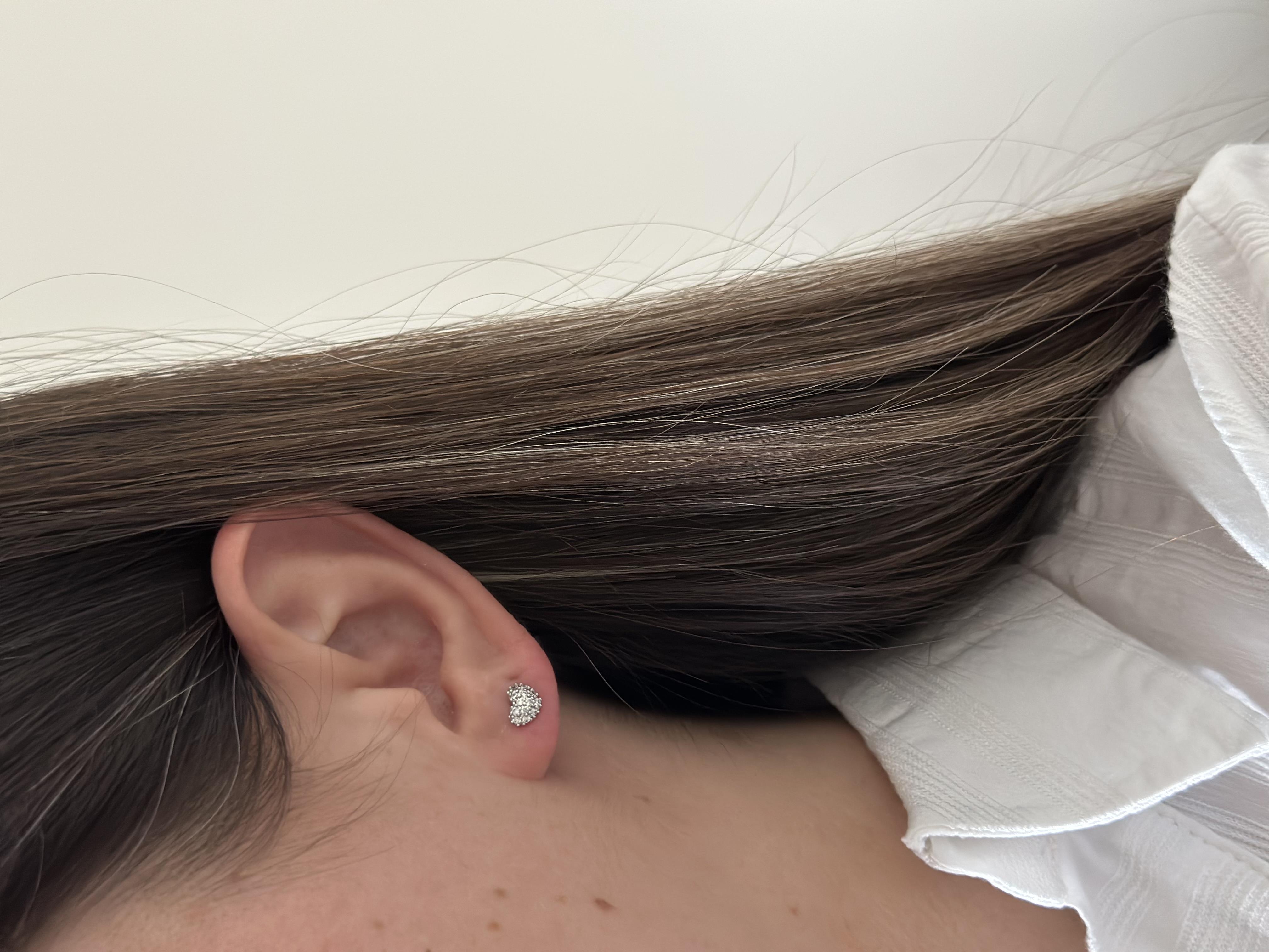 Minimal Kalp Küpe