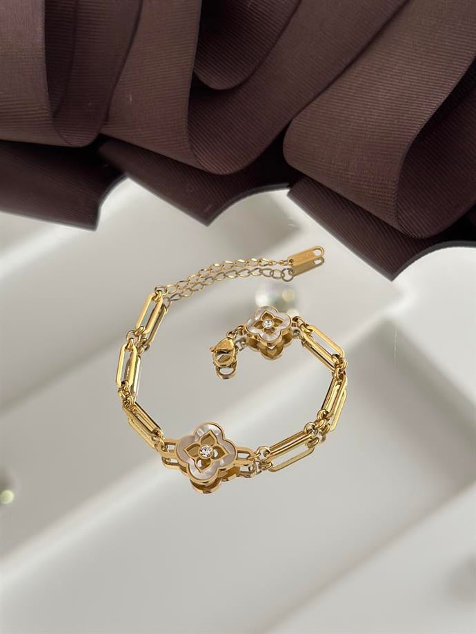 Taşlı Marka Model Bileklik