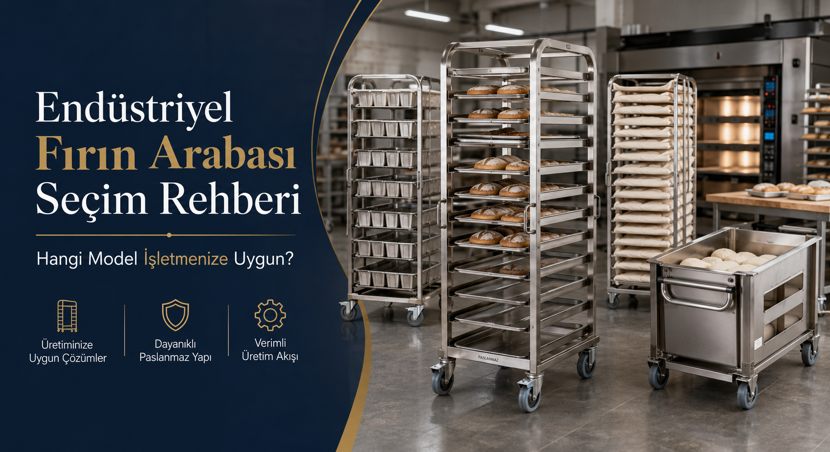 Endüstriyel Fırın Arabası Seçim Rehberi | EKMAS