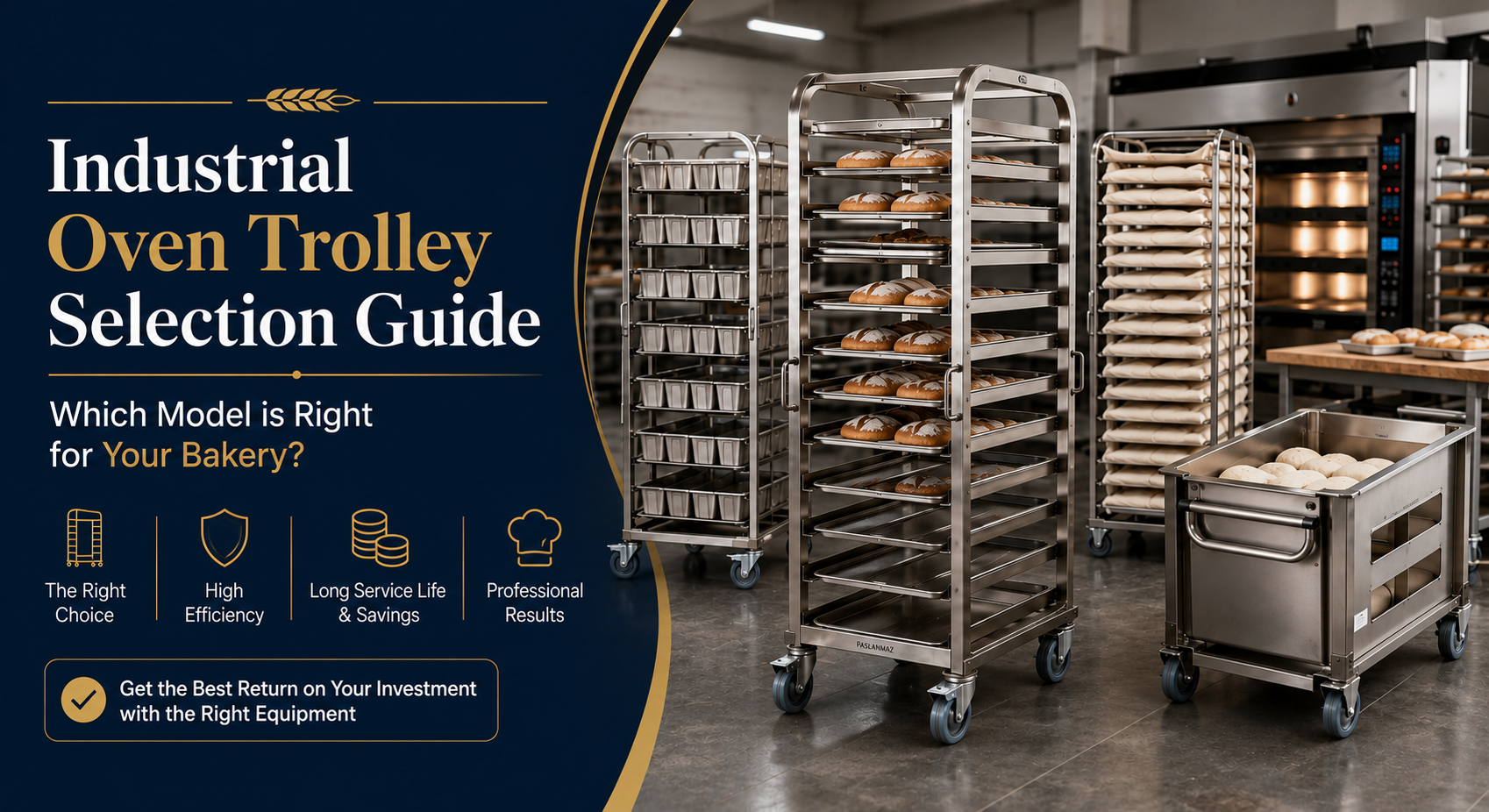 Industrial Oven Trolley Selection Guide