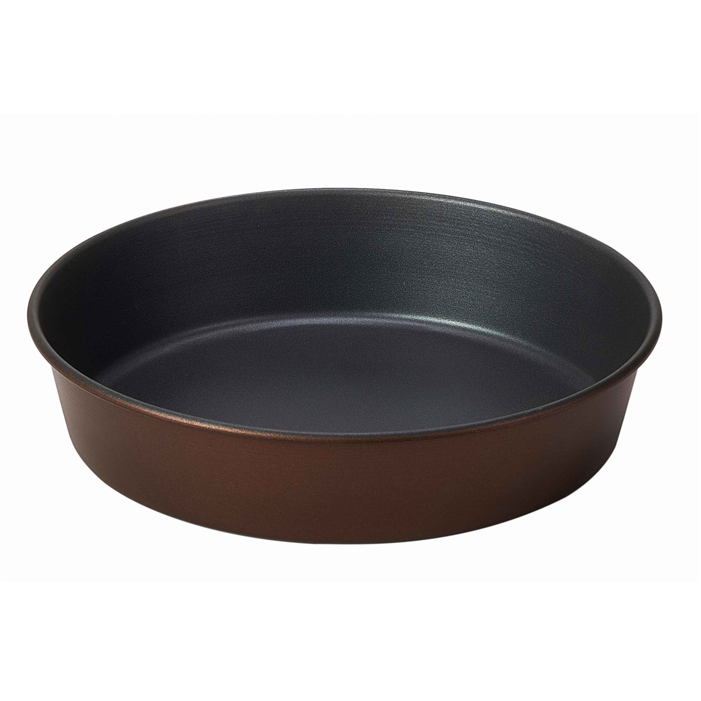 22x5 cm Rounded Bread Pan Bronze