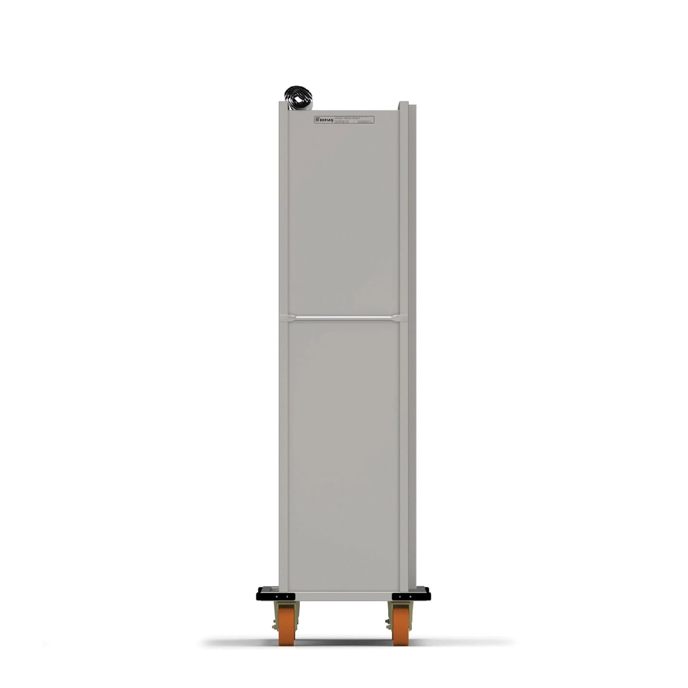40x150 cm Covered Oven Loader Trolley with 13 Shelves for Wooden (inox)
