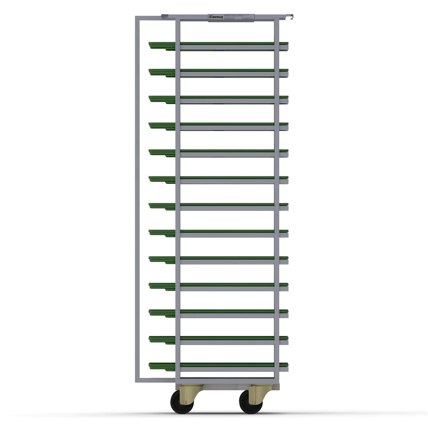 40x60 cm Tray Trolley For Rack Oven