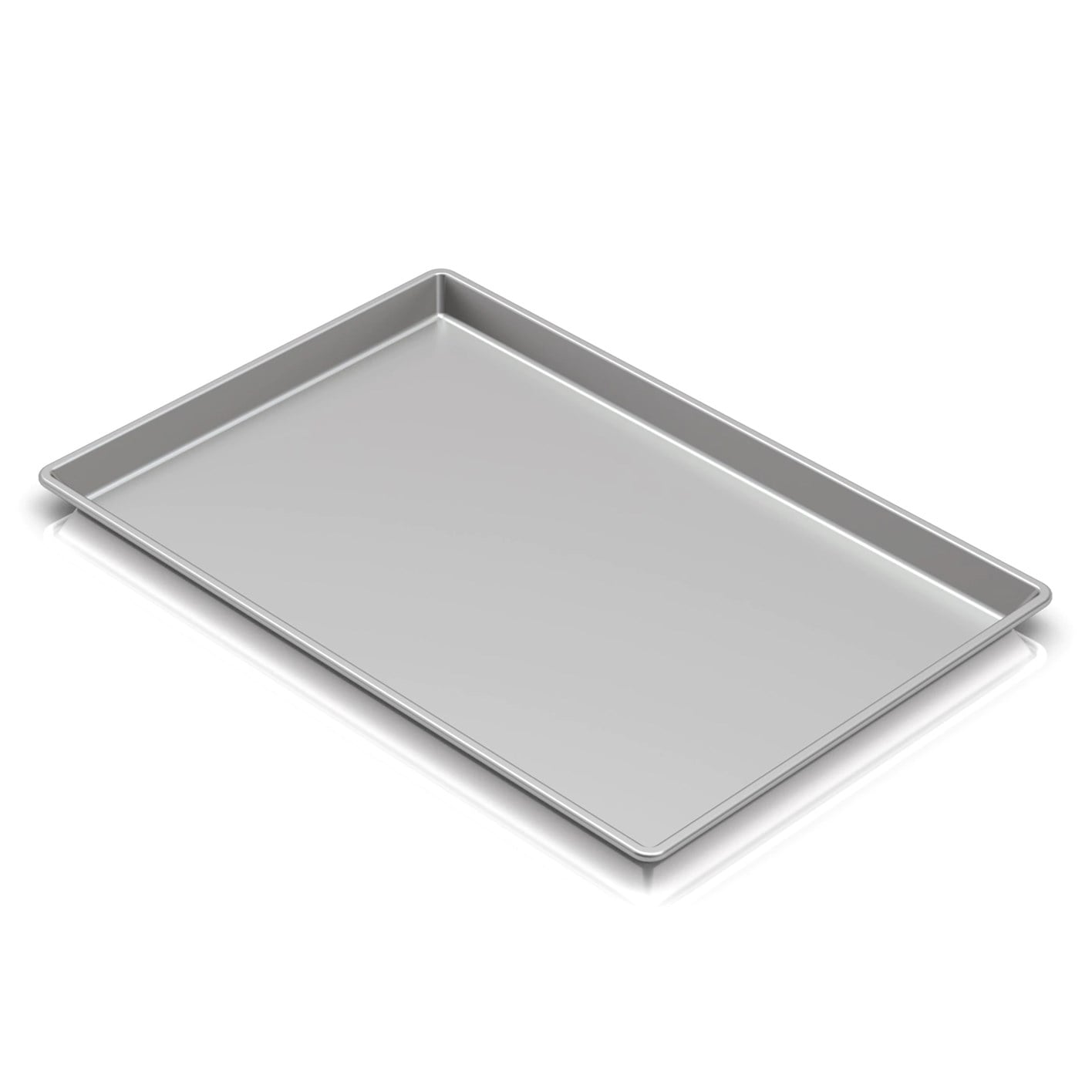 40x60 cm Flat Tray, Aluminised Metal