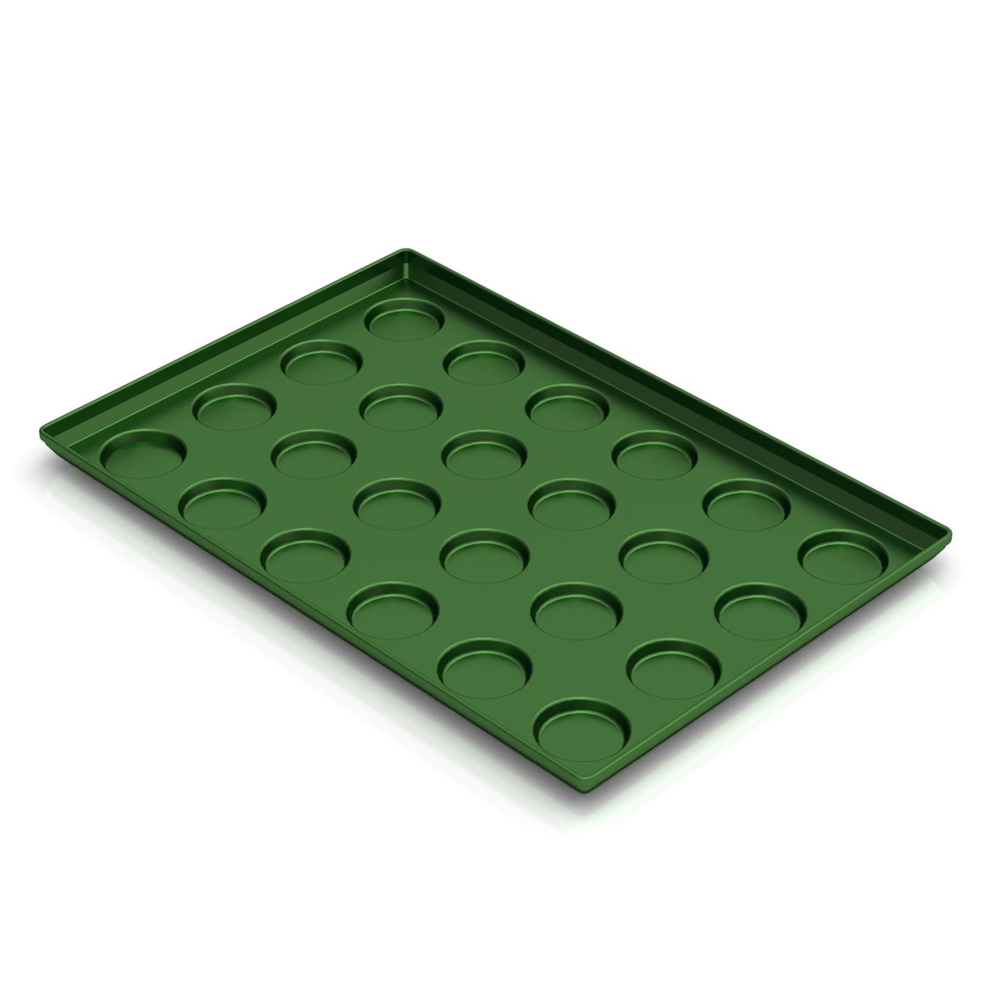 50x74 cm Roll Bread Tray, Coated, Alusi Metal