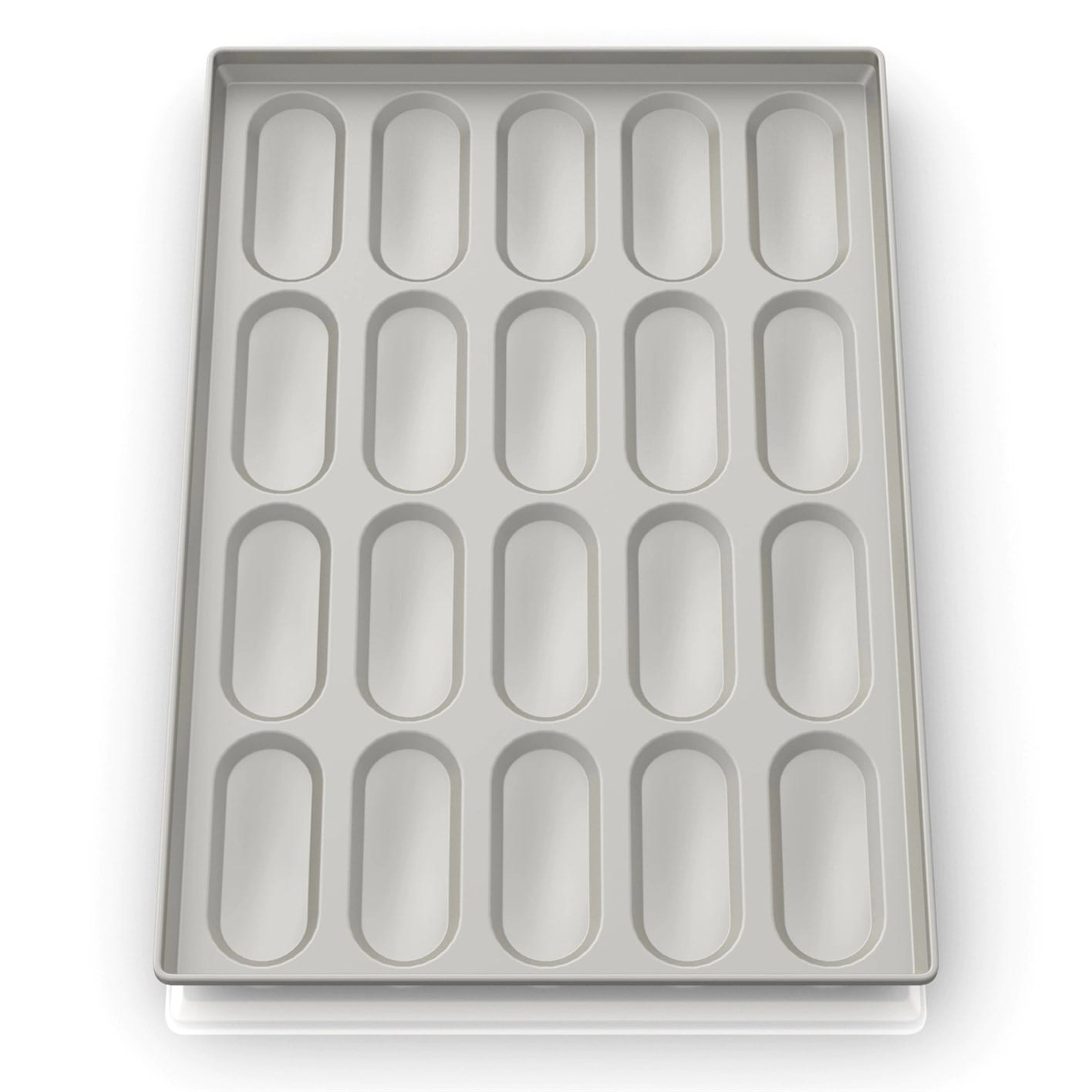 50x74 cm Light Sandwich Tray, Aluminised Metal